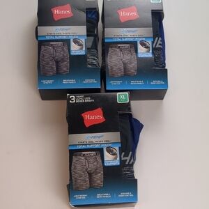 Hanes X Temp Long Leg Boxer Briefs